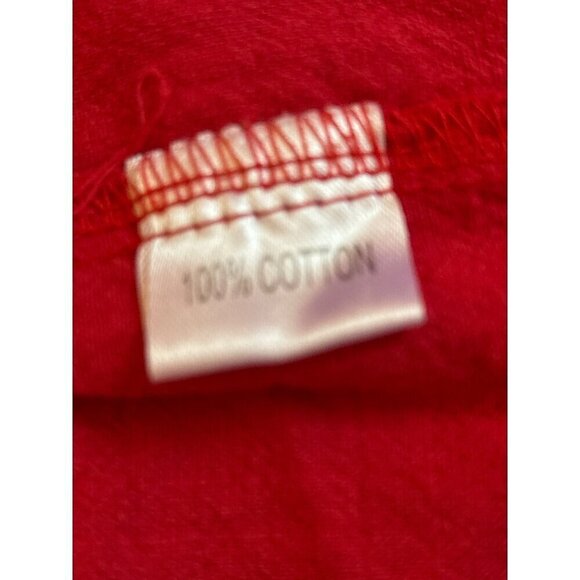 Women's Yzxdorwj Red Embroidered Mexican Style Peasant Top Cotton Small VGC - Picture 8 of 9